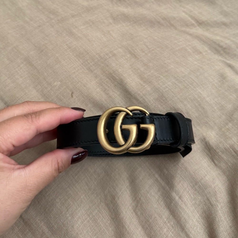 Gucci GG Marmont Thin Belt